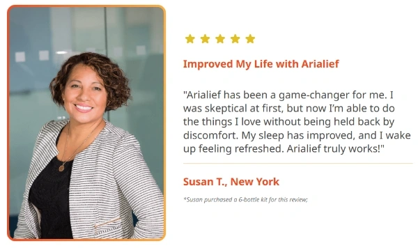 Arialief Customer Reviews