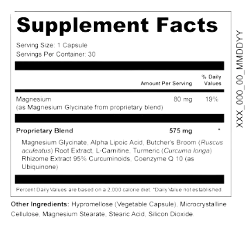 Arialief Supplement Fact