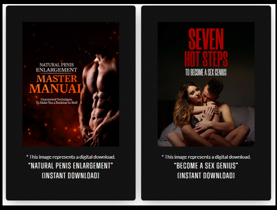 EndoPeak Bonuses : "Natural Penis Enlargement Master" and "Become a Sex Genius"